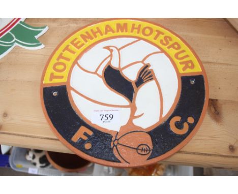 A "Tottenham Hotspur" plaque (169)