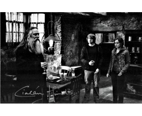 Ciarán Hinds signed 10x8 colour photograph. Hinds is an Irish actor from Northern Ireland who portrayed Aberforth Dumbledore 
