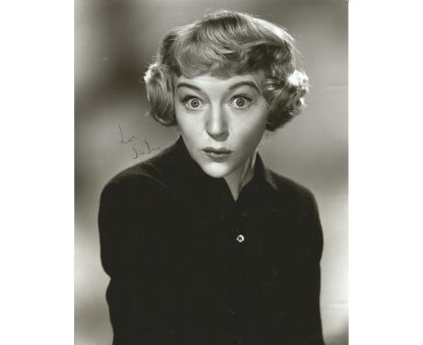 Dora Bryan signed 10x8 black and white vintage photograph. Dora was well loved from the BBC comedy series- Last of the Summer