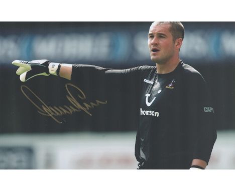 Football, Paul Robinson signed 12x8 colour photograph pictured as he plays for Tottenham Hotspur. Good condition. All autogra