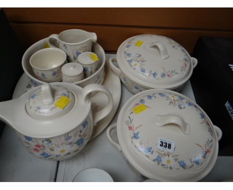 A parcel of Poole Springtime dinnerware