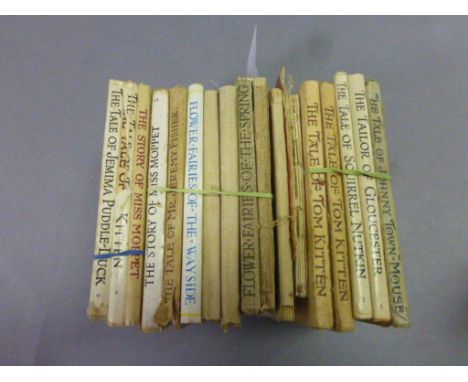 Selection of vintage Beatrix Potter books