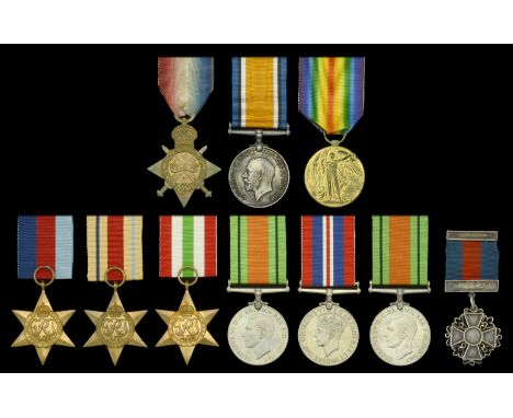 Three: Private G. H. M. Fendt, Duke of Cornwall’s Light Infantry 1914-15 Star (9279 Pte. G. H. M. Fendt. D. of Corn. L.I.); B