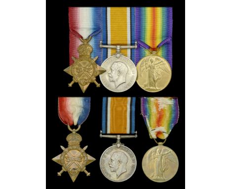 Three: Private P. Mealing, Oxfordshire and Buckinghamshire Light Infantry 1914-15 Star (12995. Pte. P. Mealing. Oxf. & Bucks.
