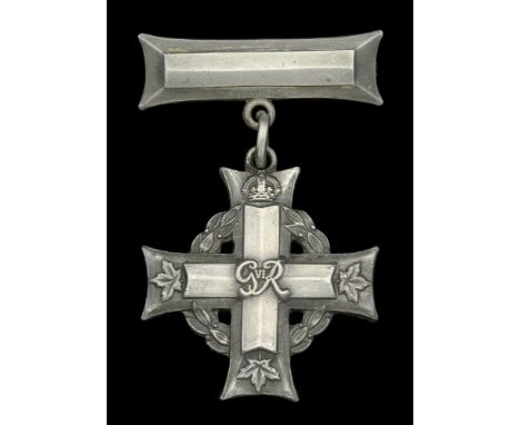 Canadian Memorial Cross, G.VI.R. (F.O. G. C. Hooey, D.F.C. R.A.F. 65525) very fine  £100-£150  ---  D.F.C. London Gazette 28 