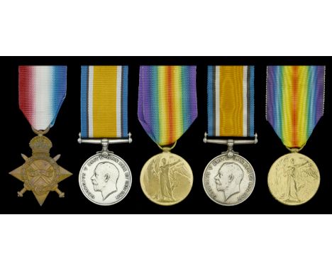 Family Group:  Three: Private B. C. Mobley, Oxfordshire and Buckinghamshire Light Infantry 1914-15 Star (16877 Pte. B. C. Mob