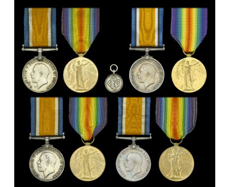 Pair: Private C. H. Collicutt, Oxfordshire and Buckinghamshire Light Infantry British War and Victory Medals (4990 Pte. C. H.