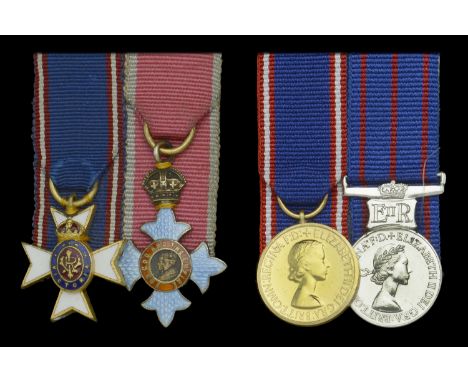 An unattributed C.V.O., C.B.E. pair The Royal Victorian Order, C.V.O., Commander’s badge, gilt and enamel; The Most Excellent