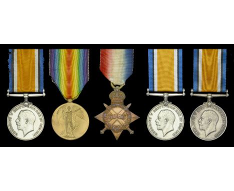 Pair: Lieutenant A. D. Buchanan, Royal Army Medical Corps British War and Victory Medals (Lieut A. D. Buchanan.) nearly extre