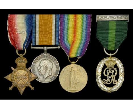 Four: Major L. J. Dilliway, T.D., Essex Regiment and Machine Gun Corps   1914-15 Star (1113 Sjt. L. J. Dilliway. Essex R.); B