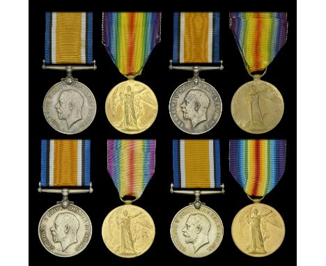 Pair: Private F. Baulcombe, Oxfordshire and Buckinghamshire Light Infantry, who was killed in action on the Western Front on 