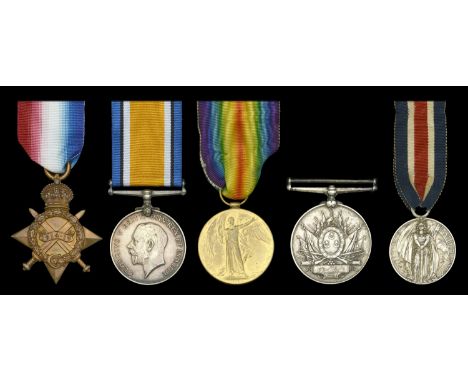 Four: Chaplain to the Forces Fourth Class The Rev. W. McMillan, Army Chaplains’ Department  1914-15 Star (Rev. W. Mc.Millan.)