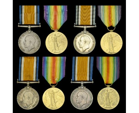 Pair: Private C. Downing, Oxfordshire and Buckinghamshire Light Infantry  British War and Victory Medals (46142 Pte. C. Downi