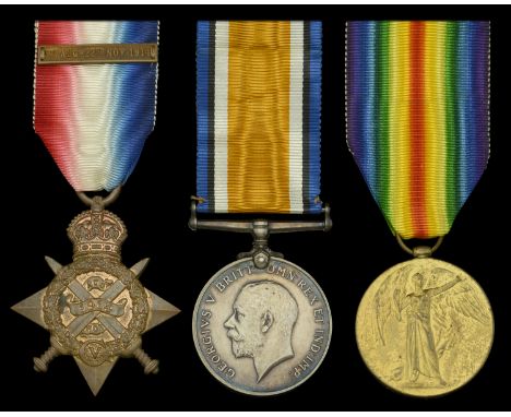 Three: Lieutenant H. Mockler-Ferryman, Oxfordshire and Buckinghamshire Light Infantry, who, having survived the Retreat from 