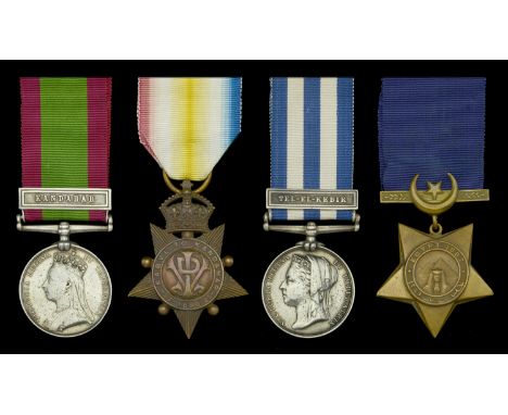 Four: Private J. Young, Seaforth Highlanders  Afghanistan 1878-80, 1 clasp, Kandahar (58B/2680. Pte. J. Young. 72nd. Highrs.)