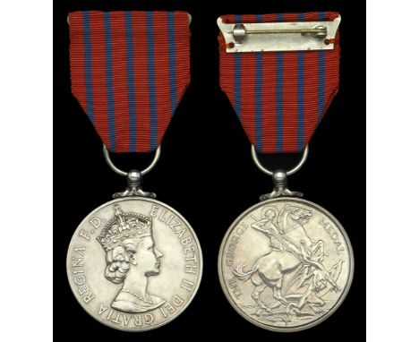 The landmark posthumous George Medal awarded to Sergeant D. J. ‘Aaron’ Garside, 10th (Volunteer) Battalion, Parachute Regimen