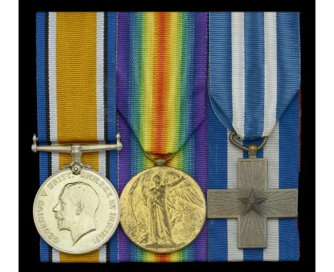 Three: Lieutenant C. E. G. Gill, Royal Flying Corps and Royal Air Force, who flew with 34 and 139 Squadrons on the Italian Fr