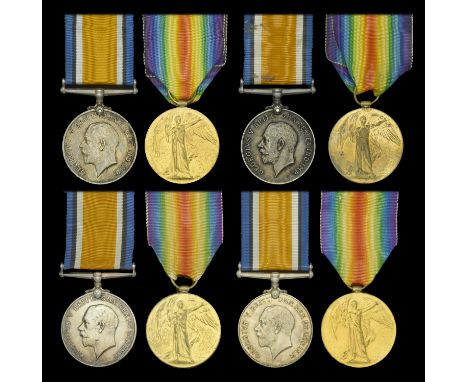 Pair: Corporal F. W. Collens, Oxfordshire and Buckinghamshire Light Infantry  British War and Victory Medals (19734 Cpl. F. W