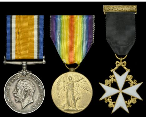 Pair: Lieutenant G. F. Lane, Royal Flying Corps and Royal Air Force, who was wounded in action on 5 October 1918  British War