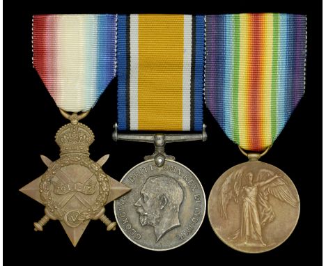 Three: Lieutenant H. L. C. Aked, Royal Flying Corps, late West Yorkshire Regiment, who served as an F.E.2b Observer with 20 S