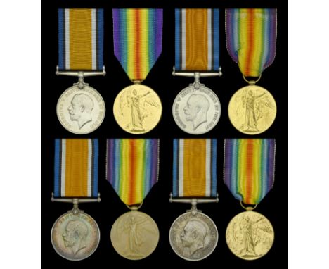 Pair: Private S. M. Edmonds, Oxfordshire and Buckinghamshire Light Infantry British War and Victory Medals (7720 Pte. S. M. E