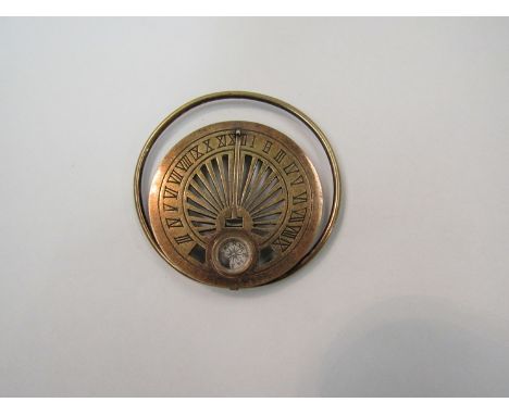 A "Mappin" pocket compass and sundial