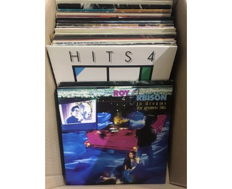 Box of mixed LPs to include michael jackson and Jellybean 