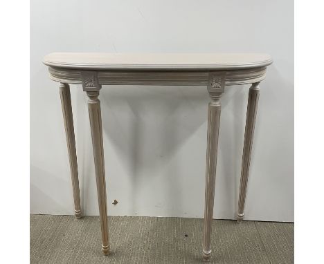 A contemporary console table, W. 93cm.