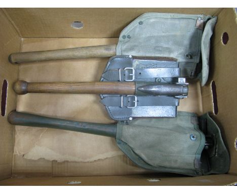 Three Mid XX Century Military Trenching Tools.