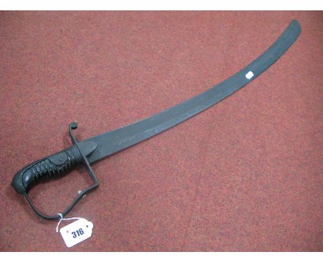 A 1796 Patten British Light Cavalry Sabre, in overall poor condition.