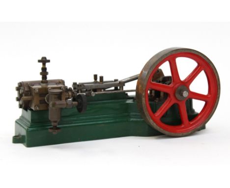 Stuart Turner: A Stuart Turner "S 50" horizontal live steam Mill Engine, 3" Flywheel, single cylinder 5/8" bore and 1 1/4" st