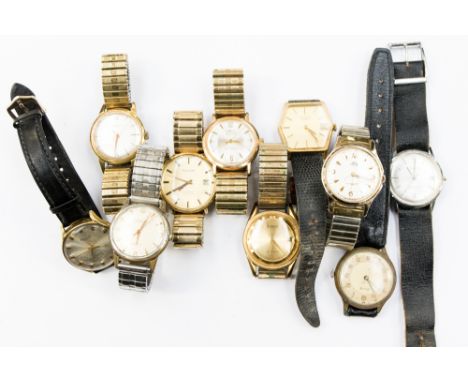 Accurist, Rotary, Smiths Herald watches, a quantity of.