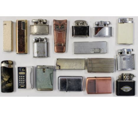 Cigarette lighters to include Rosen and Callibri and a 'Bedford Bijor' (18) 