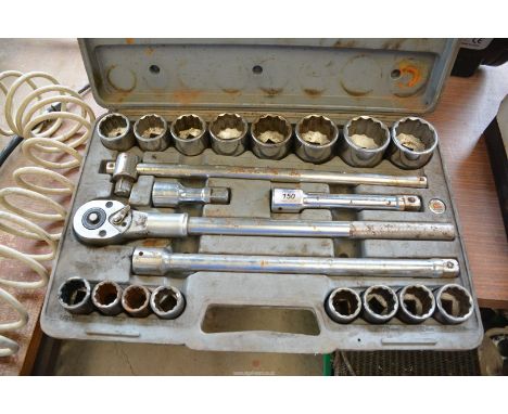 A Teng Tools 3/4" Drive socket set (chrome Vanadium).