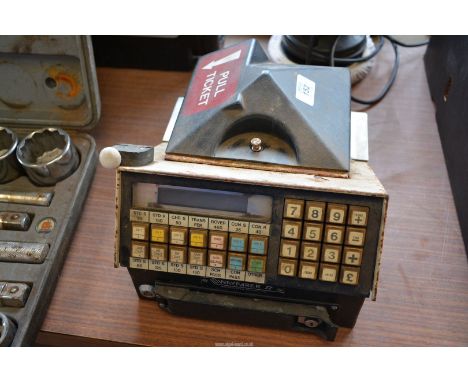 A Bus Ticket machine.