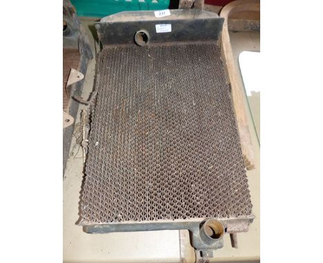 An Austin Ruby radiator.