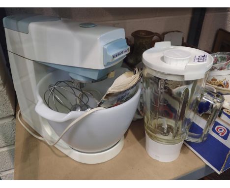Kenwood chef food mixer with manual. Not available for in-house P&amp;P, contact Paul O'Hea at Mailboxes on 01925 659133 