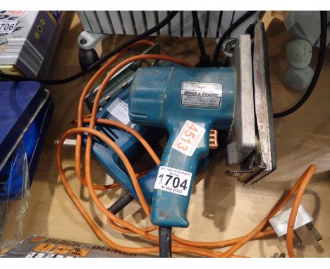 Black &amp; Decker DN538SE 350 watt jigsaw and a DN44 sander. Not available for in-house P&amp;P, contact Paul O'Hea at Mailb