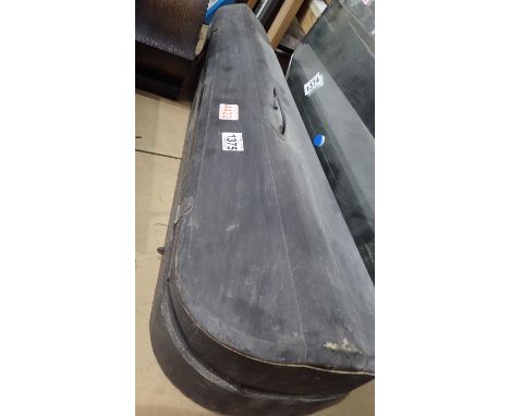 Vintage German violin case with bow. Not available for in-house P&amp;P, contact Paul O'Hea at Mailboxes on 01925 659133 