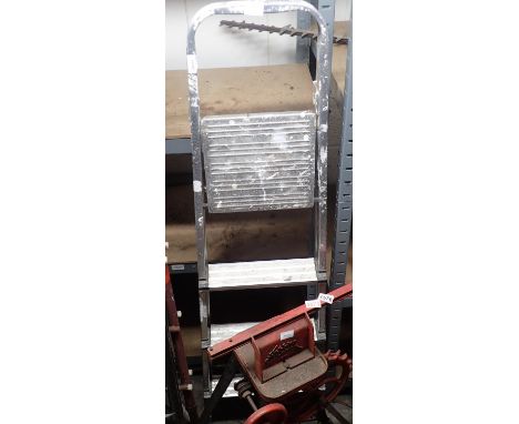 Hobbies Triumph treadle upright grinder and four step ladder. Not available for in-house P&amp;P, contact Paul O'Hea at Mailb