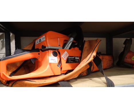 Woodstorm petrol chainsaw with bag. P&amp;P Group 3 (£25+VAT for the first lot and £5+VAT for subsequent lots) 