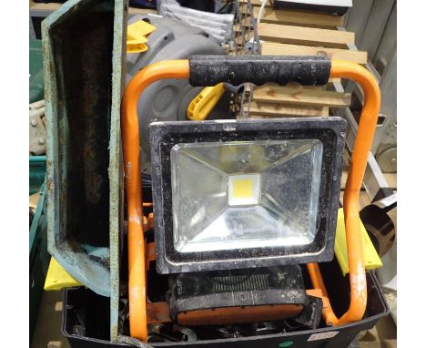 Mixed items to include cast iron wall planter, work light etc. Not available for in-house P&amp;P, contact Paul O'Hea at Mail