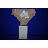*Hanro - Switzerland Ultra-Light Brief Midi Beige Style 071341 - Size: M UK 12-14 Beige RRP £