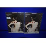 *Falke 2x Pairs Seidenglatt 15 Den Tights Transparent Shining Size: S Crystal RRP £24