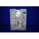 *Falke 1x Pair Invisible Deluxe 8 Den Ultra Transparent Matt Size: S Perfect Black RRP £15