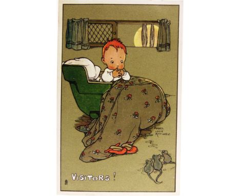 POSTCARDS - ARTIST-DRAWN  Approximately thirty-eight cards, by Mabel Lucie Attwell (20), Thomas the Tank Engine (9), others (