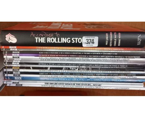 QTY OF BEATLES BOOKS, ROLLING STONES &amp; ROCK MAGAZINES