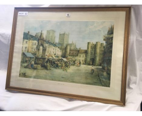 F/G PRINT OF THE MARKET PLACE WELLS