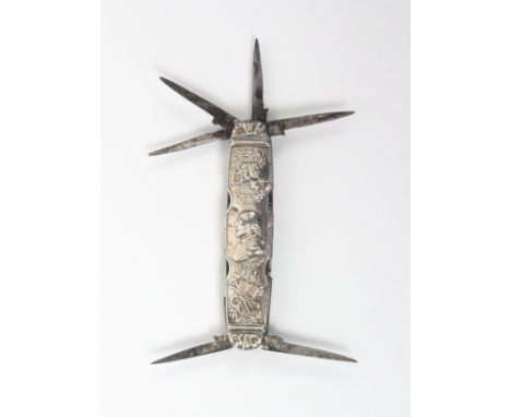 A late 18th century pocket knife commemorating Shakespeare probably produced for David Garrick’s Jubilee of 1769, the silver 