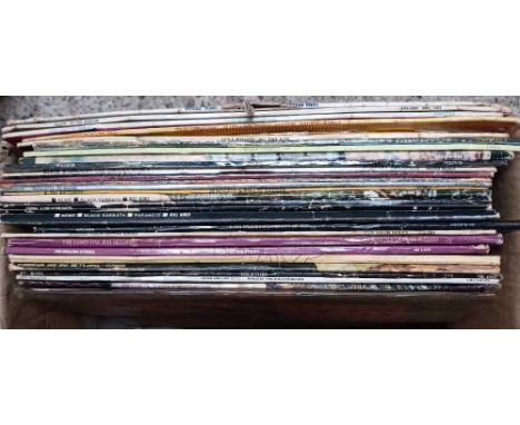 2 CARTONS IF MISC LP'S INCL; QUEEN, THE CLASH, ROLLING STONES